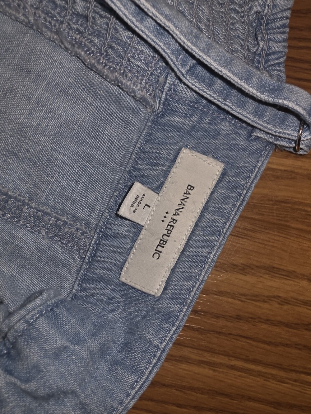 Denim Midi Sundress with Square Neck - Picture 4 of 13